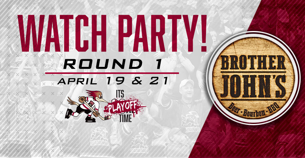 Main Event To Host Roadrunners Playoff Watch Parties