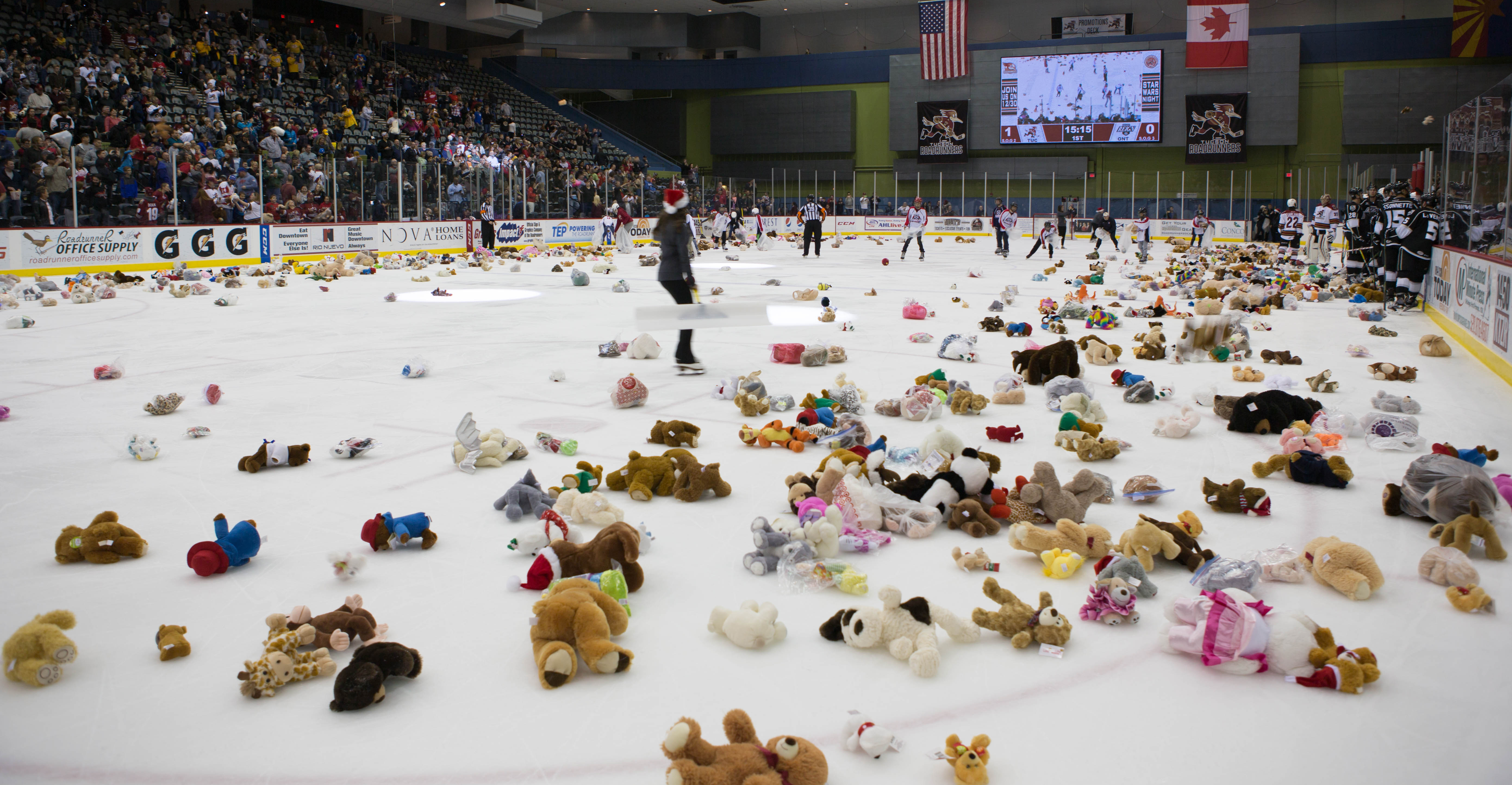 Gamblers Shutout Chicago on Teddy Bear Toss Night - Green Bay Gamblers  Hockey